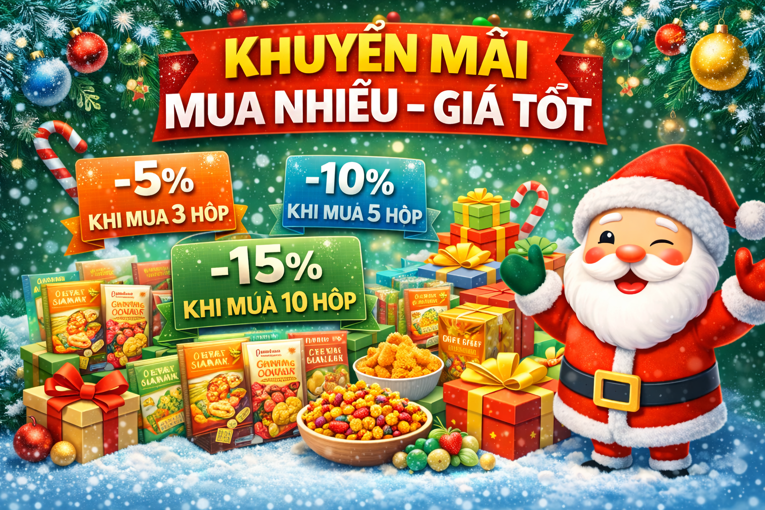 Mua nhiều – Giá tốt